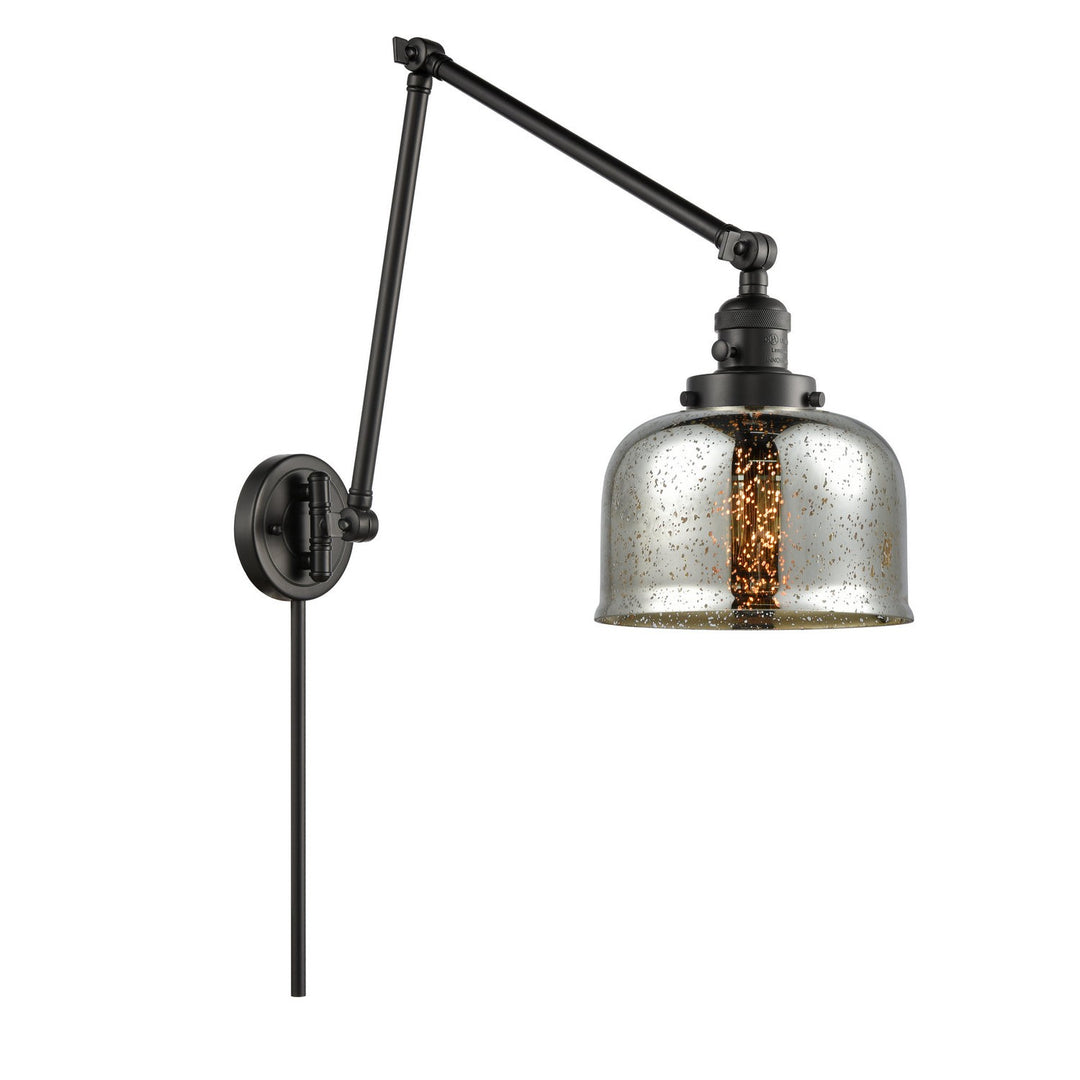Innovations Lighting 238-BK-G78 Modern Franklin Restoration Lamp Matte Black