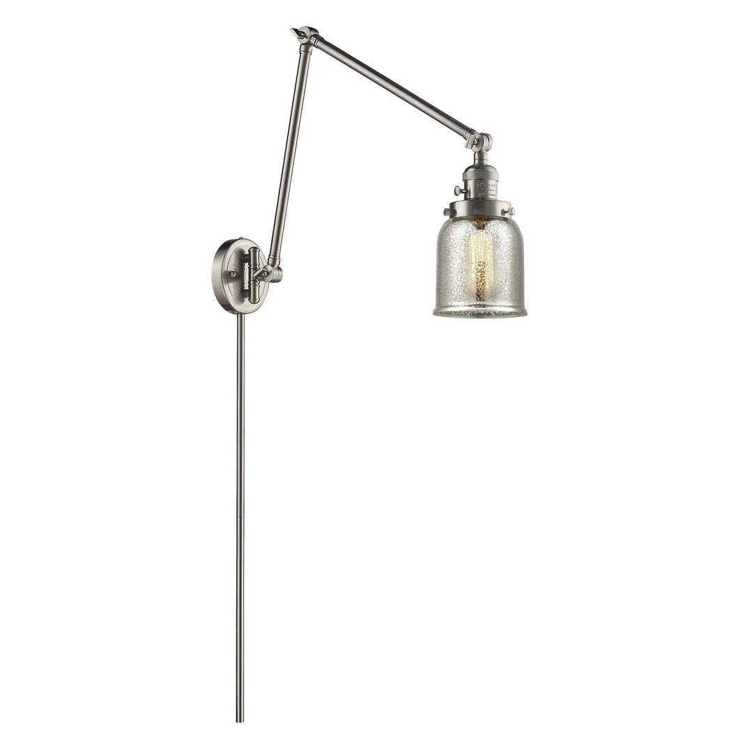 Innovations Lighting 238-SN-G58  Franklin Restoration Lamp Brushed Satin Nickel