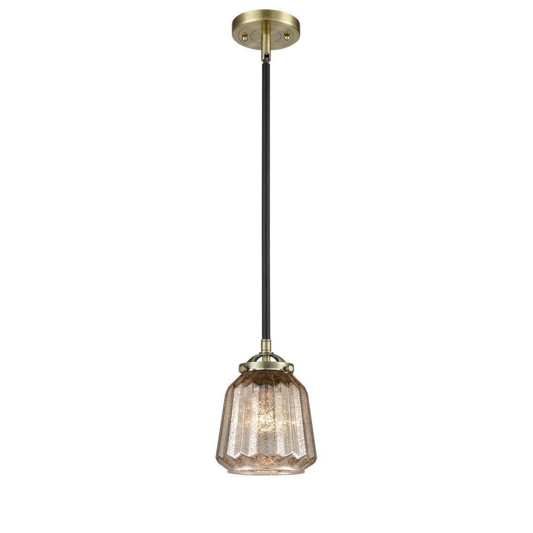 Innovations Nouveau 284-1S-BAB-G146 Pendant Light - Black Antique Brass