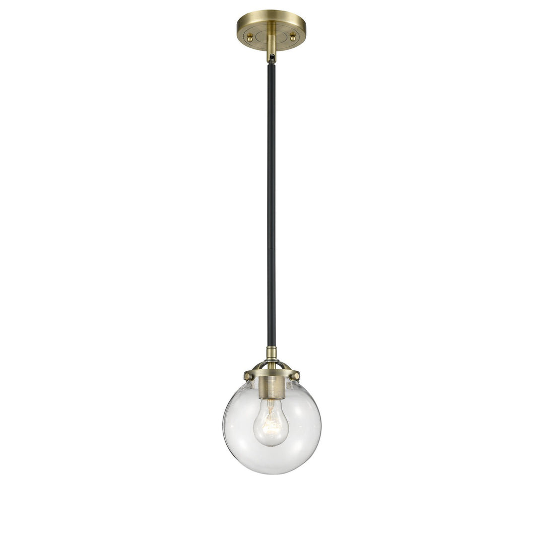 Innovations Nouveau 284-1S-BAB-G202-6 Pendant Light - Black Antique Brass