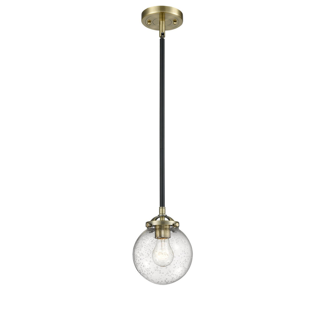 Innovations Nouveau 284-1S-BAB-G204-6 Pendant Light - Black Antique Brass