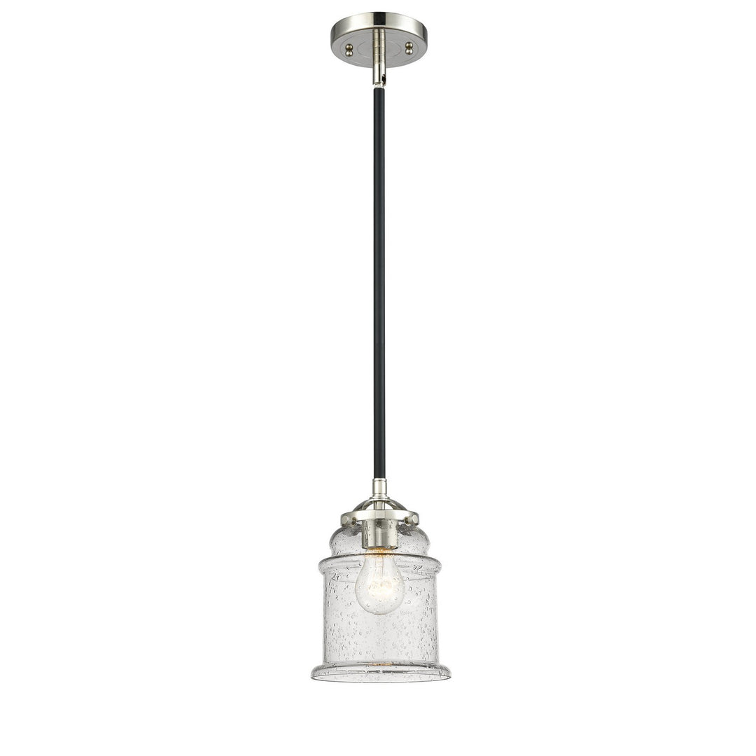 Innovations Nouveau 284-1S-BPN-G184 Pendant Light - Black Polished Nickel