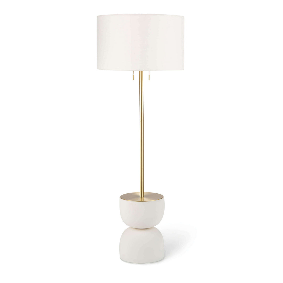 Regina Andrew 14-1041  Bruno Lamp White