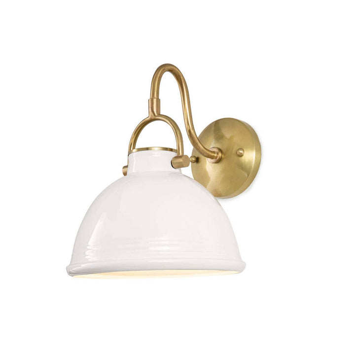 Regina Andrew Eloise 15-1124WT Wall Sconce Light - White