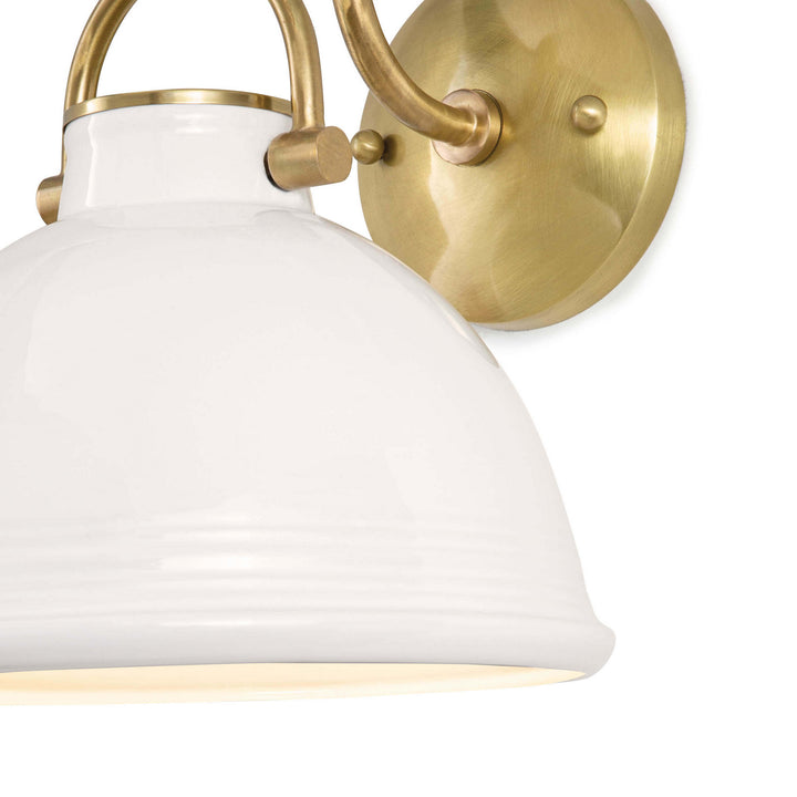 Regina Andrew Eloise 15-1124WT Wall Sconce Light - White