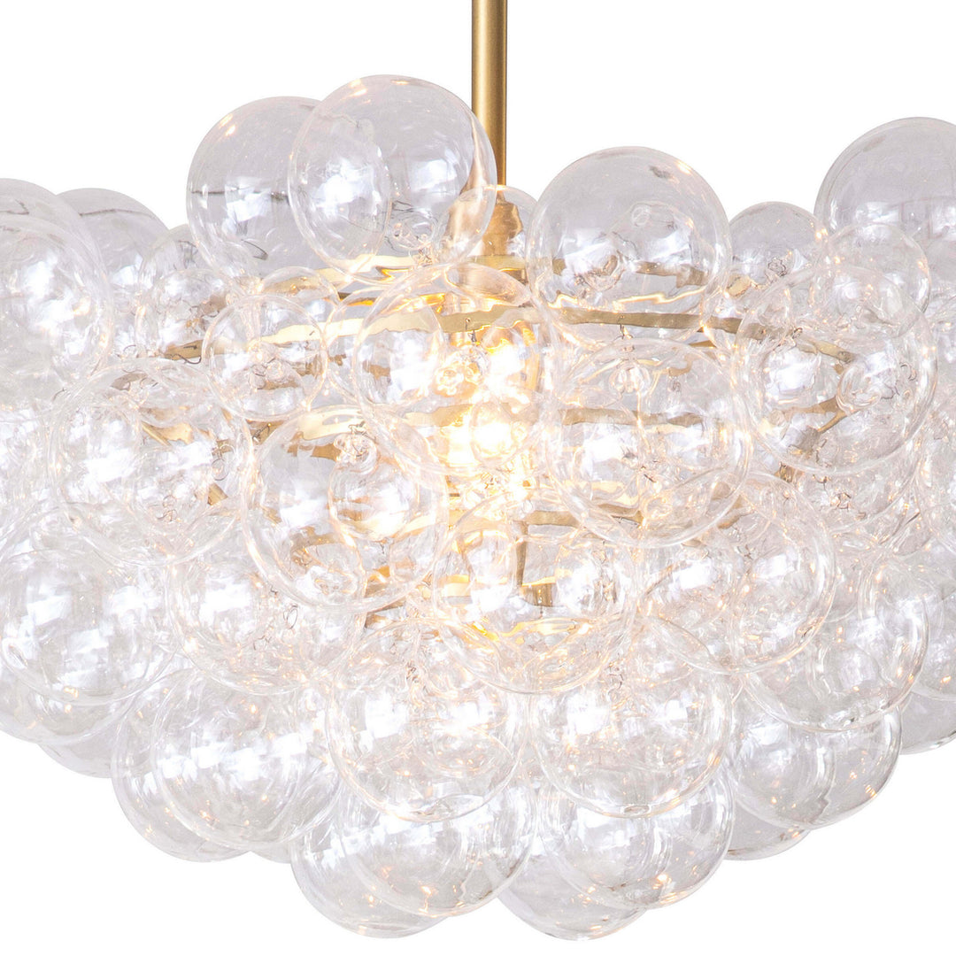 Regina Andrew Bubbles 16-1044NB Chandelier Light - Natural Brass