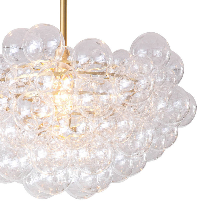 Regina Andrew Bubbles 16-1044NB Chandelier Light - Natural Brass