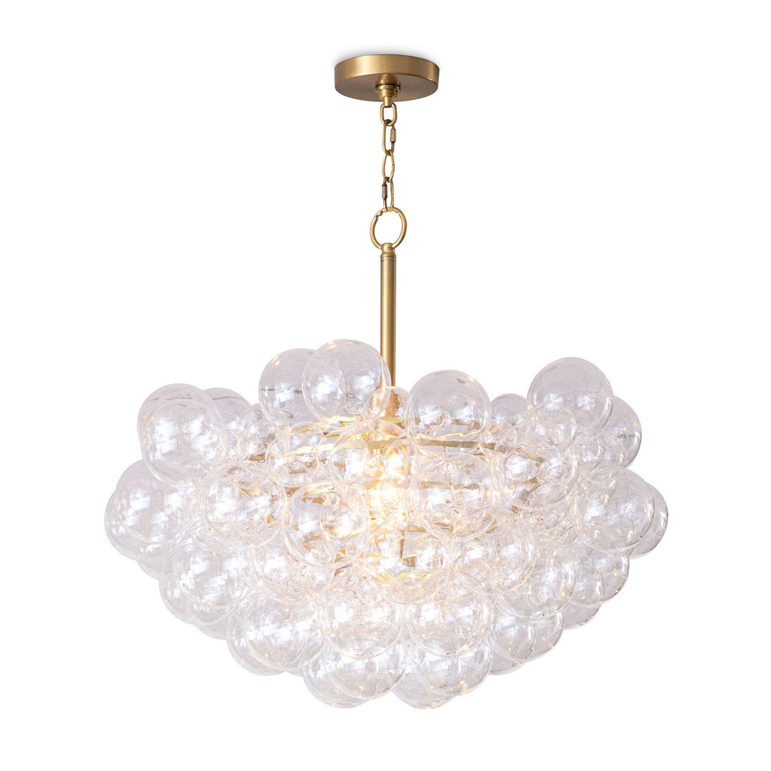 Regina Andrew Bubbles 16-1044NB Chandelier Light - Natural Brass