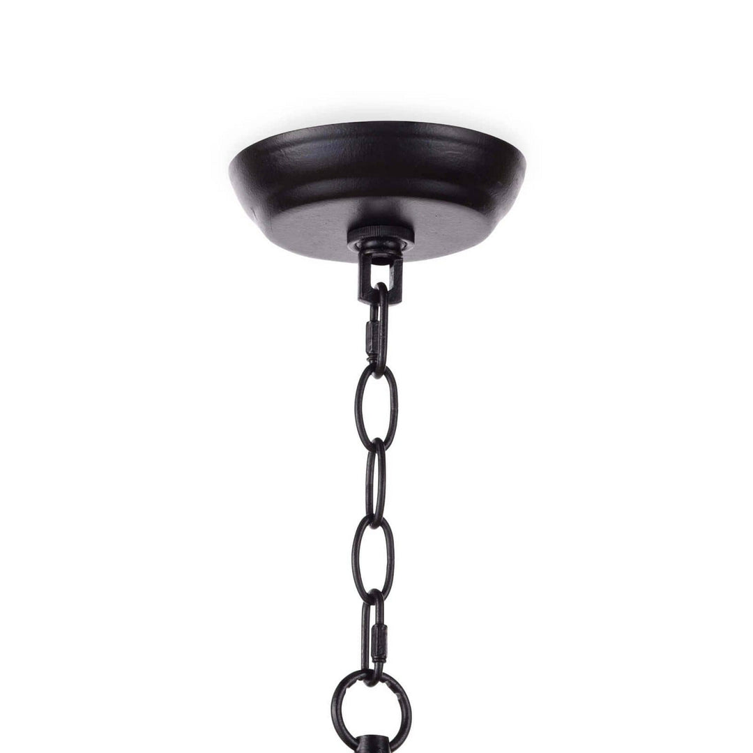 Regina Andrew  16-1269 Chandelier Light - Blackened Iron