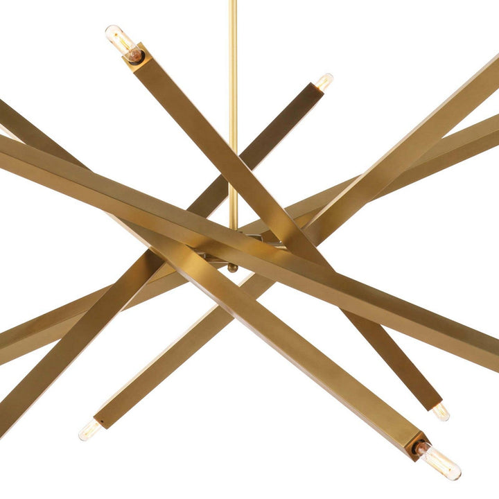 Regina Andrew Viper 16-1289NB Chandelier Light - Natural Brass