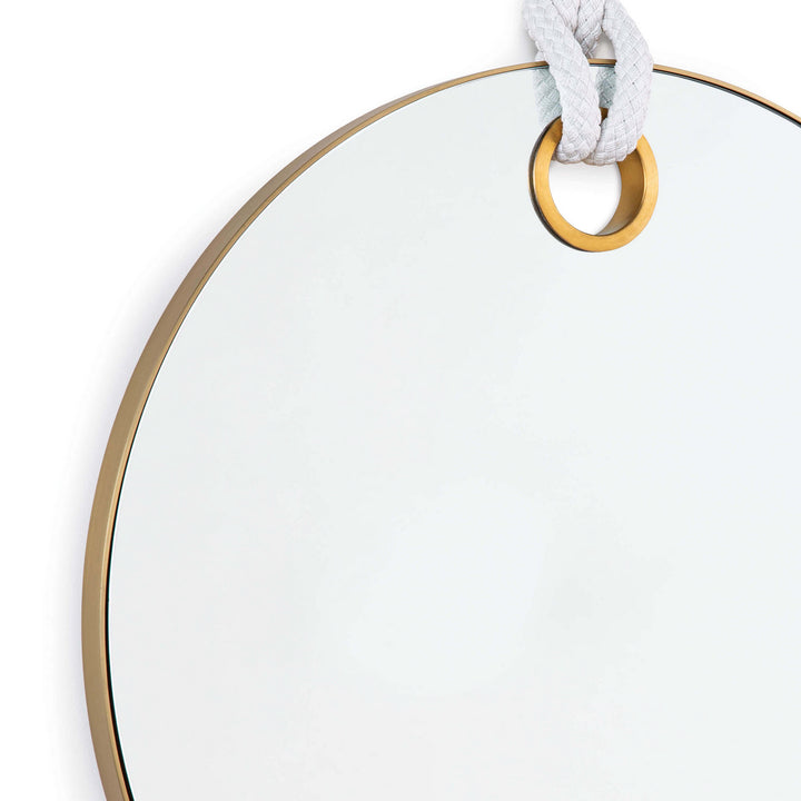 Regina Andrew 21-1106NB  Porter Mirror Natural Brass