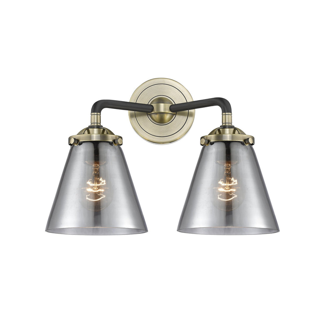 Innovations Nouveau 284-2W-BAB-G63 Bath Vanity Light 15 in. wide - Black Antique Brass