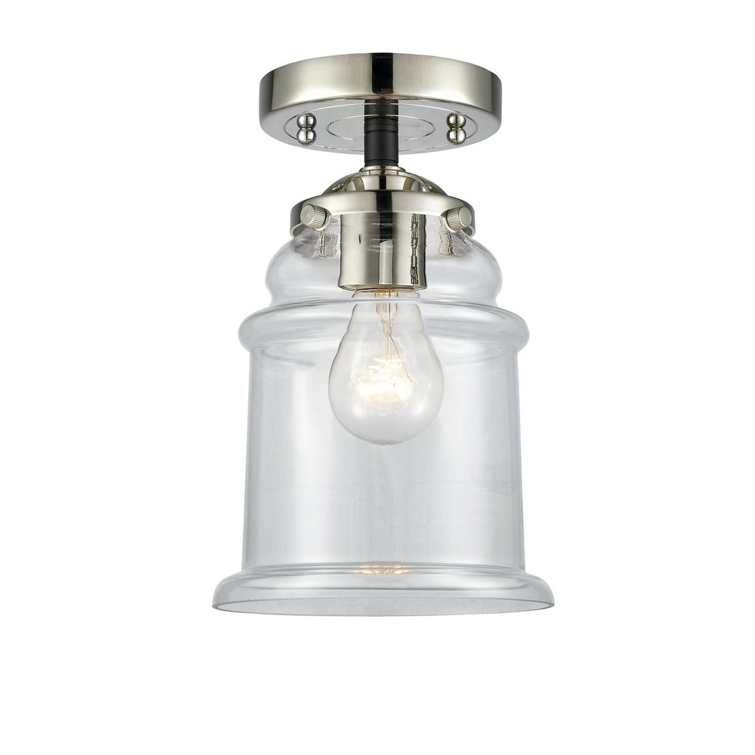 Innovations Nouveau 284-1C-BPN-G182 Ceiling Light - Black Polished Nickel