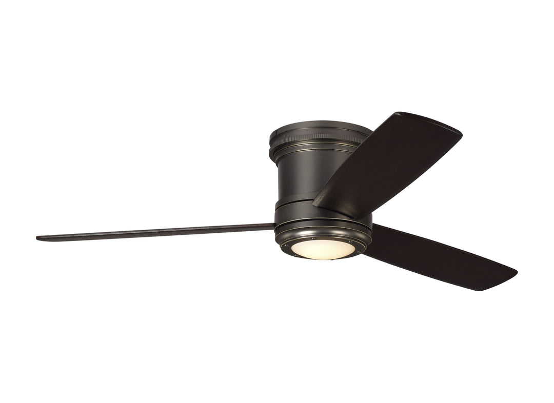 Visual Comfort Fan Aerotour Semi-Flush 56 3TAHR56BNZD Ceiling Fan - Deep Bronze, Dark Mahogany/Dark Mahogany/