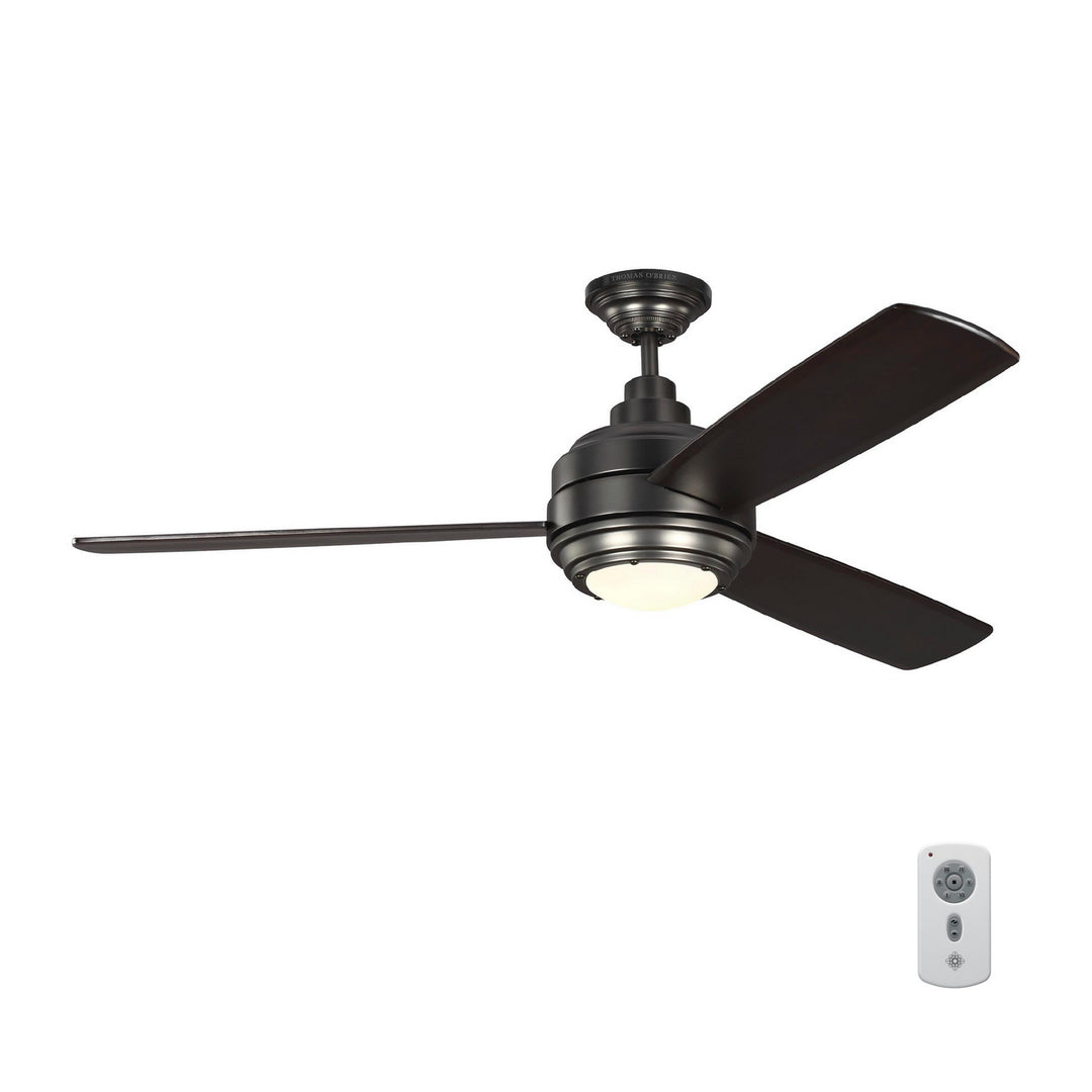 Visual Comfort Fan Aerotour 56 3TAR56BNZD Ceiling Fan - Deep Bronze, Dark Mahogany/Dark Mahogany/