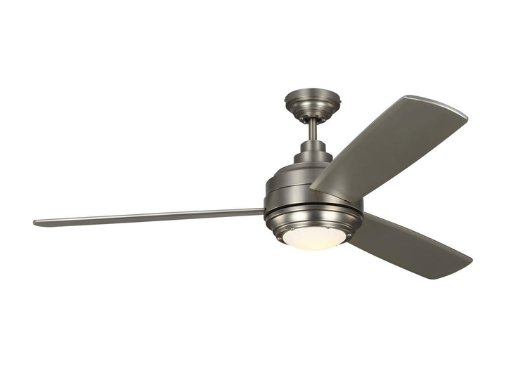 Visual Comfort Fan Aerotour 56 3TAR56SND Ceiling Fan - Satin Nickel, Silver/Silver/