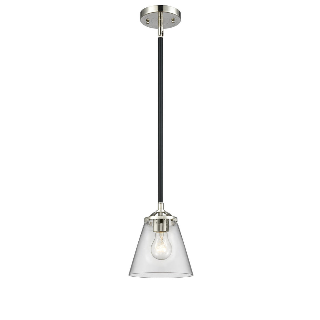 Innovations Nouveau 284-1S-BPN-G62 Pendant Light - Black Polished Nickel