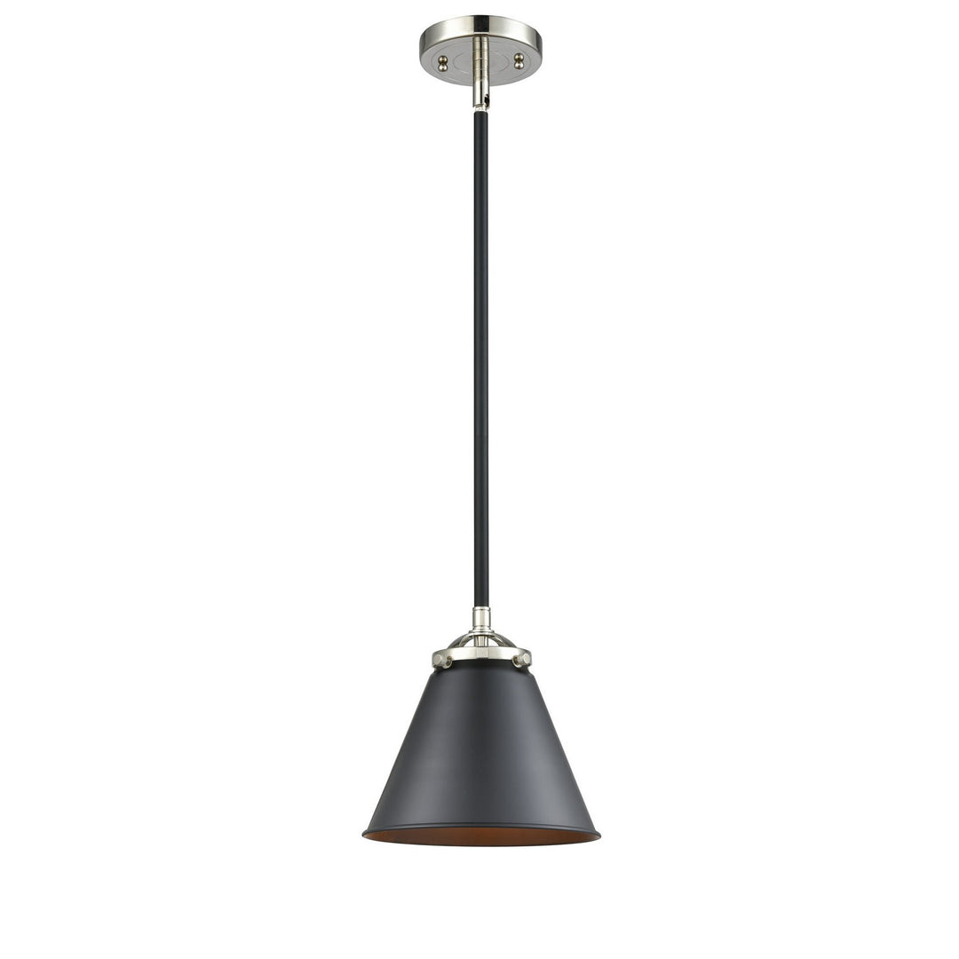 Innovations Nouveau 284-1S-BPN-M13-BK-LED Pendant Light - Black Polished Nickel