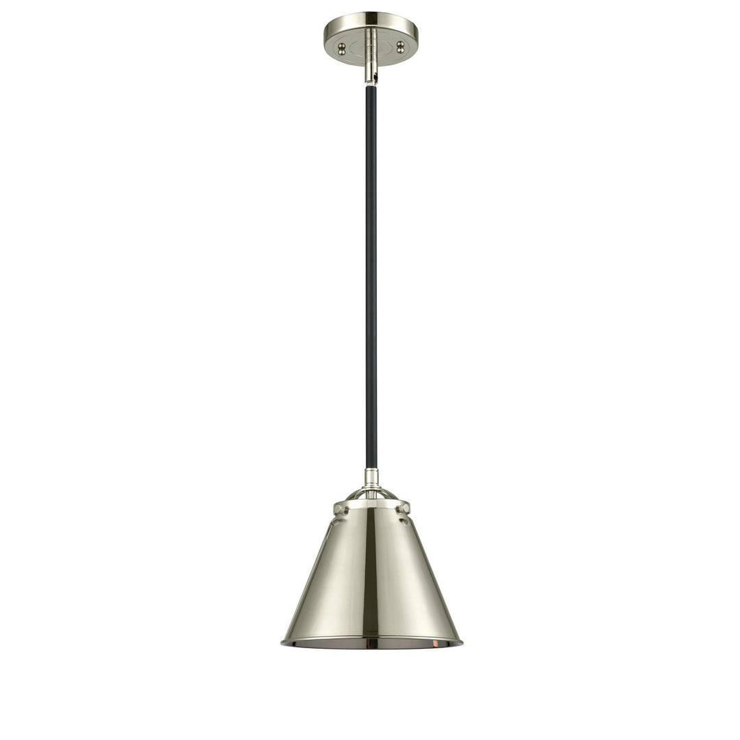 Innovations Nouveau 284-1S-BPN-M13-PN-LED Pendant Light - Black Polished Nickel