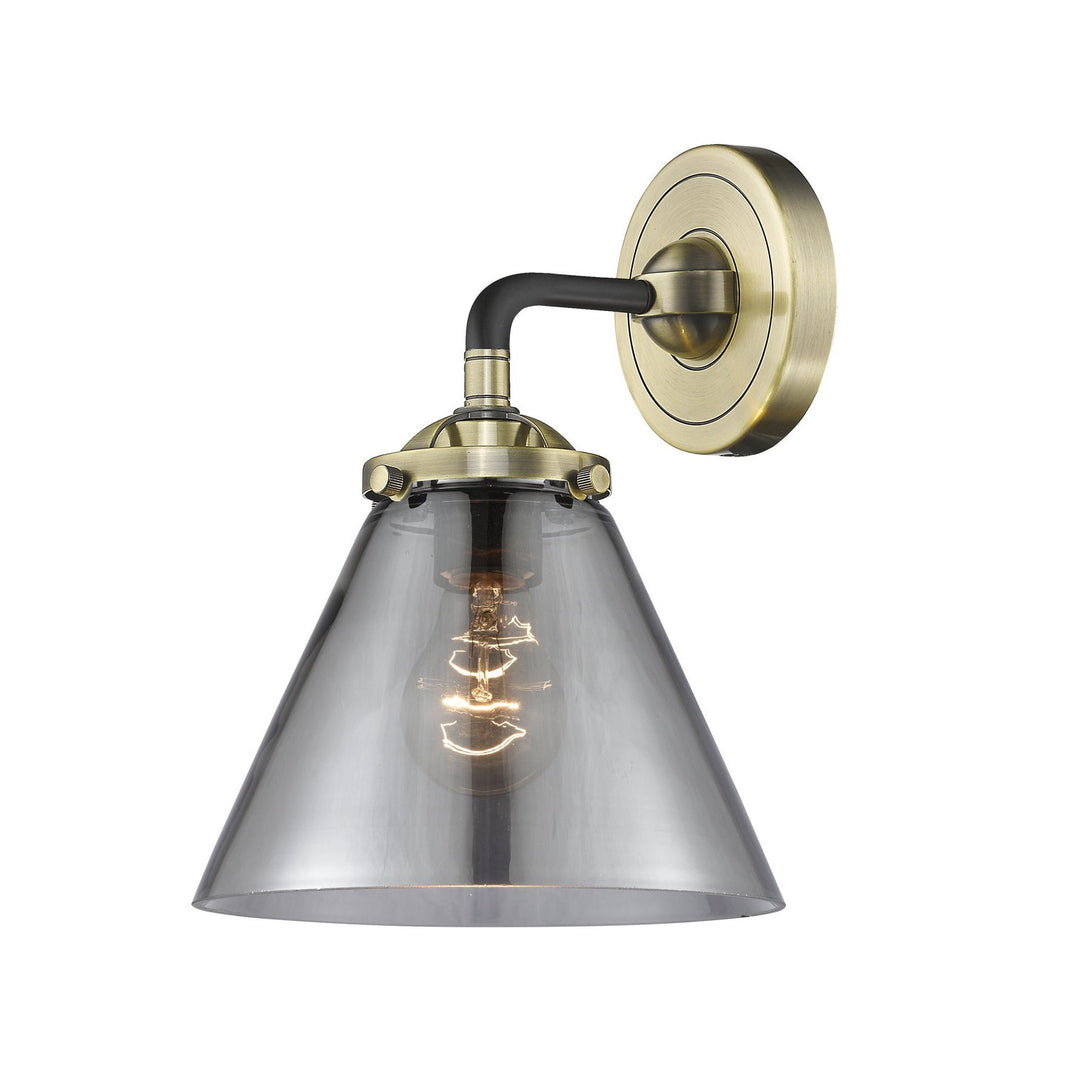 Innovations Nouveau 284-1W-BAB-G43 Wall Sconce Light - Black Antique Brass