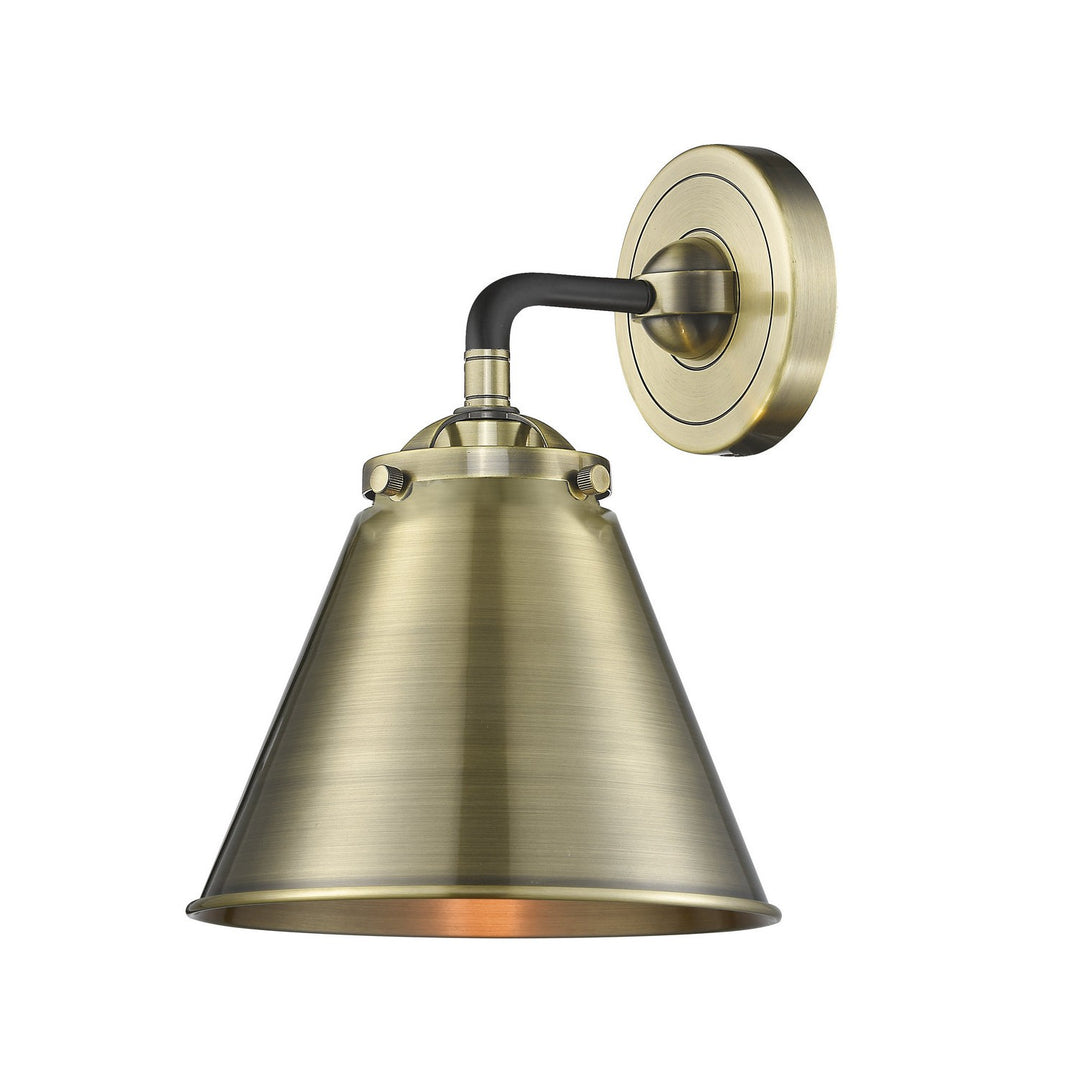 Innovations Nouveau 284-1W-BAB-M13-AB-LED Wall Sconce Light - Black Antique Brass
