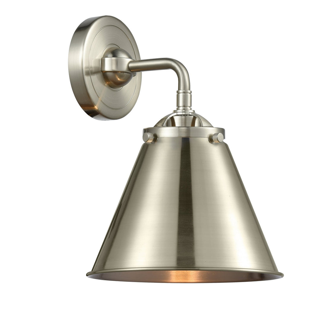 Innovations Nouveau 284-1W-SN-M13-SN-LED Wall Sconce Light - Brushed Satin Nickel