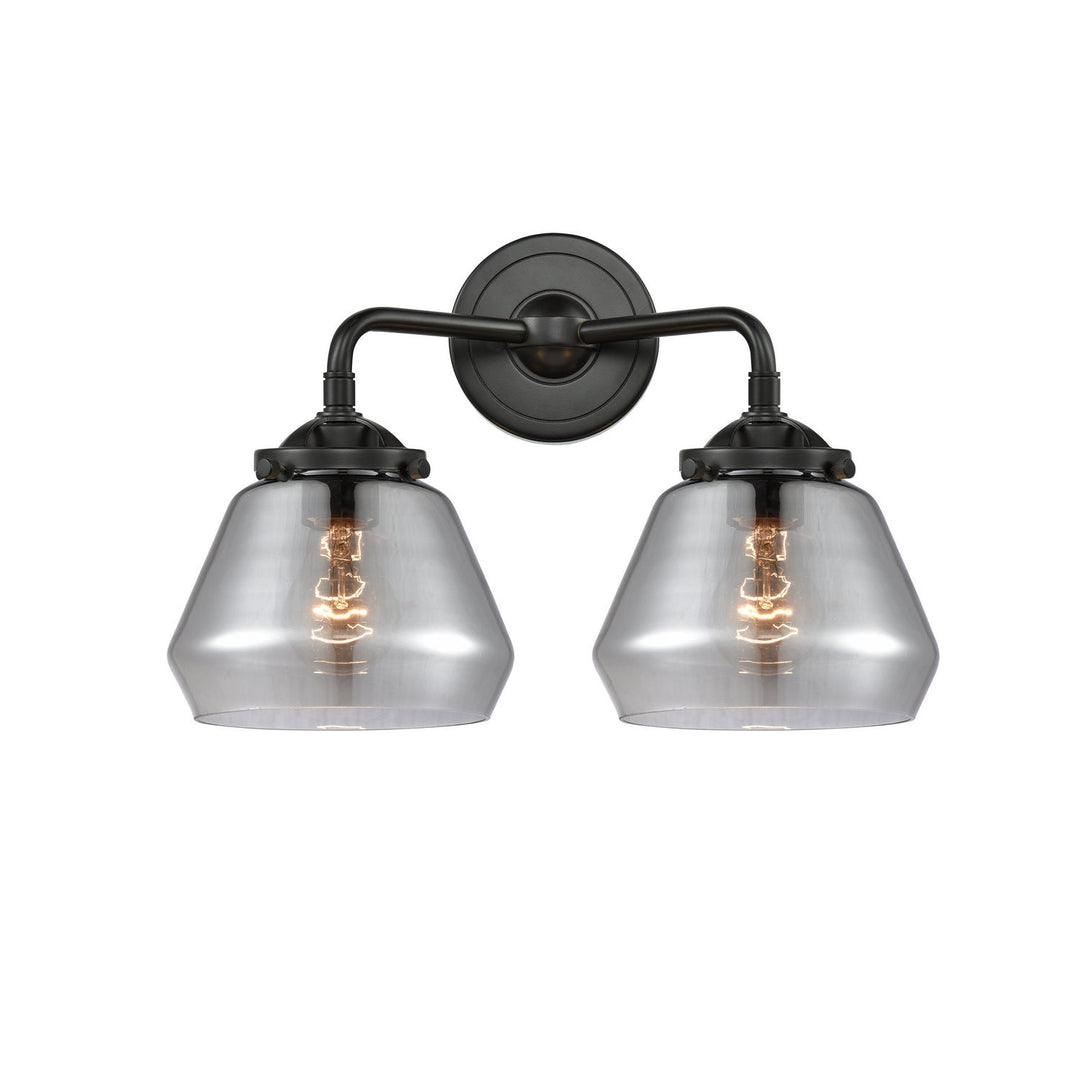 Innovations Nouveau 284-2W-OB-G173 Bath Vanity Light 15 in. wide - Oil Rubbed Bronze