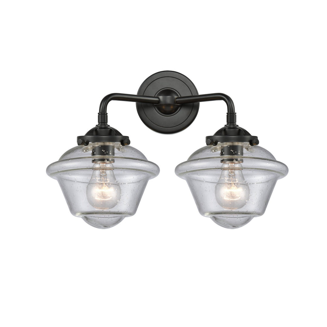 Innovations Nouveau 284-2W-OB-G534 Bath Vanity Light 16 in. wide - Oil Rubbed Bronze
