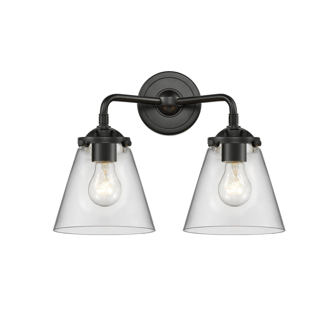 Innovations Nouveau 284-2W-OB-G62 Bath Vanity Light 15 in. wide - Oil Rubbed Bronze