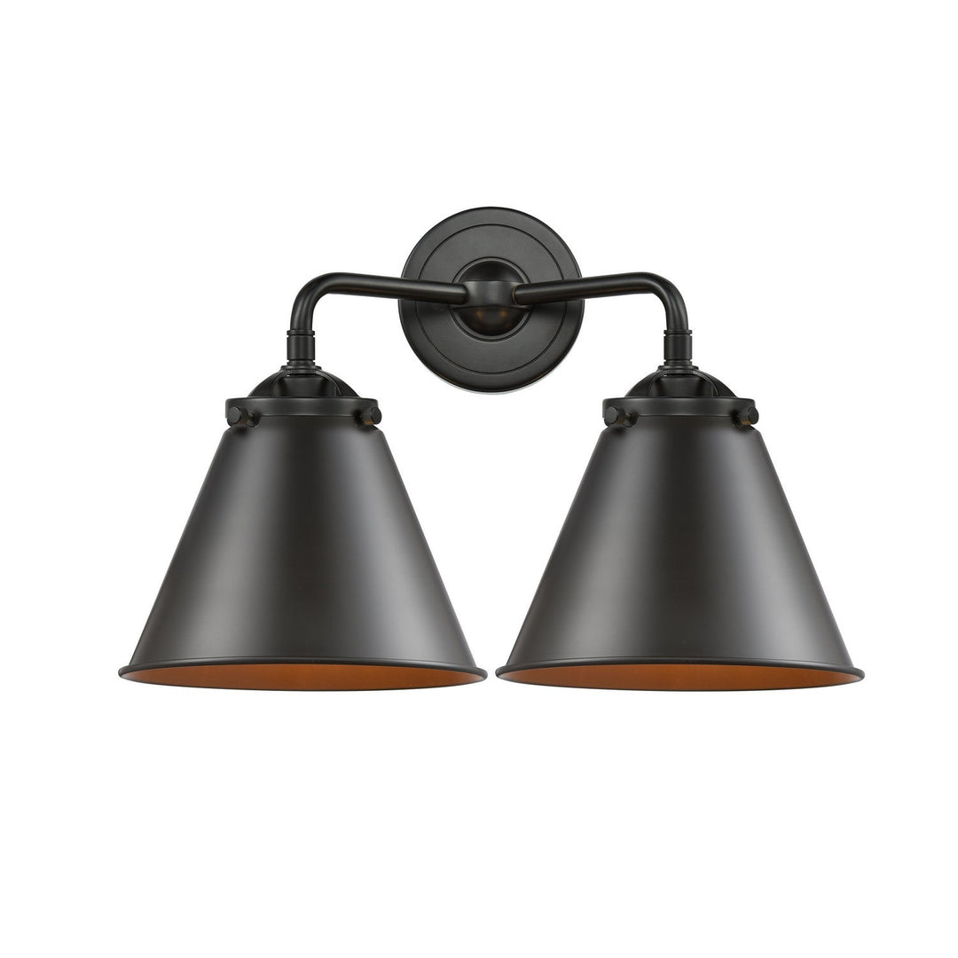 Innovations Nouveau 284-2W-OB-M13-OB-LED Bath Vanity Light 16 in. wide - Oil Rubbed Bronze