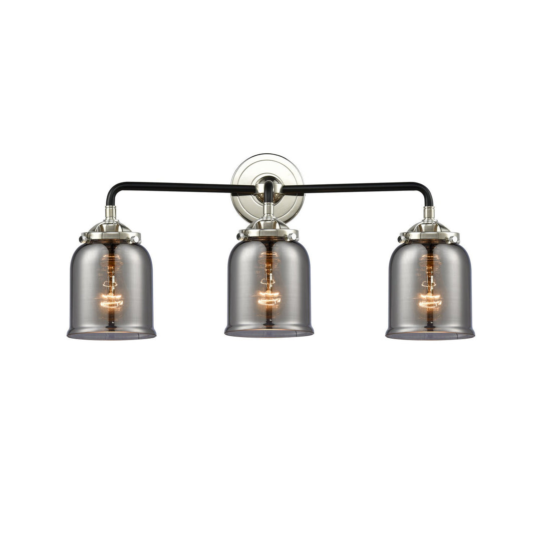 Innovations Nouveau 284-3W-BPN-G53 Bath Vanity Light 23 in. wide - Black Polished Nickel