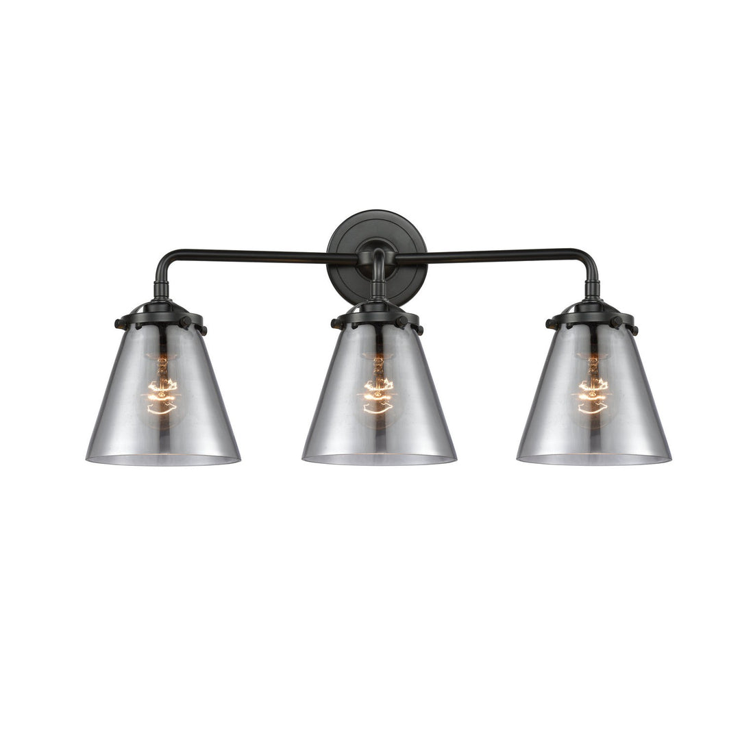 Innovations Nouveau 284-3W-OB-G63 Bath Vanity Light 25 in. wide - Oil Rubbed Bronze
