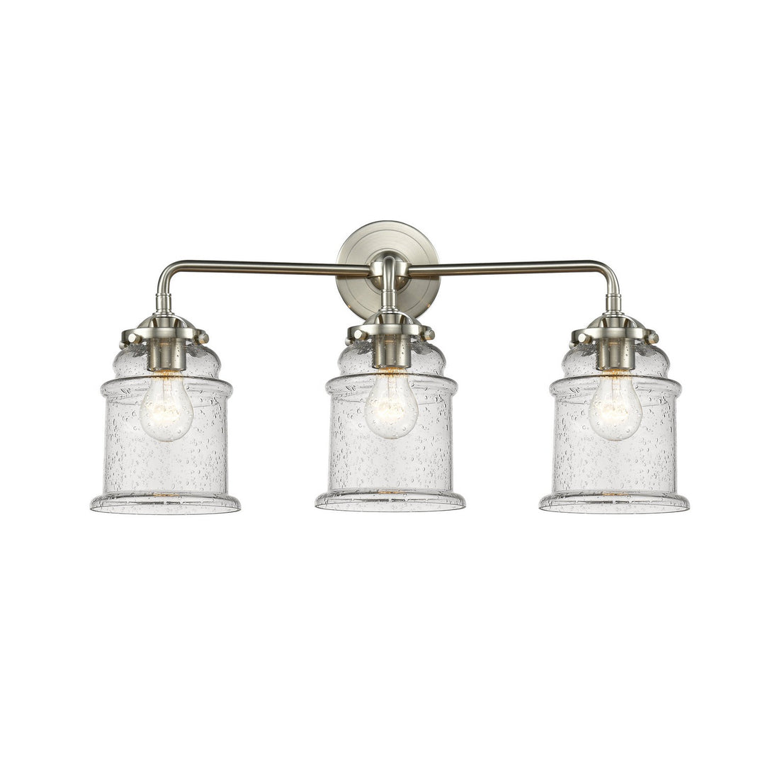 Innovations Nouveau 284-3W-SN-G184 Bath Vanity Light 24 in. wide - Brushed Satin Nickel
