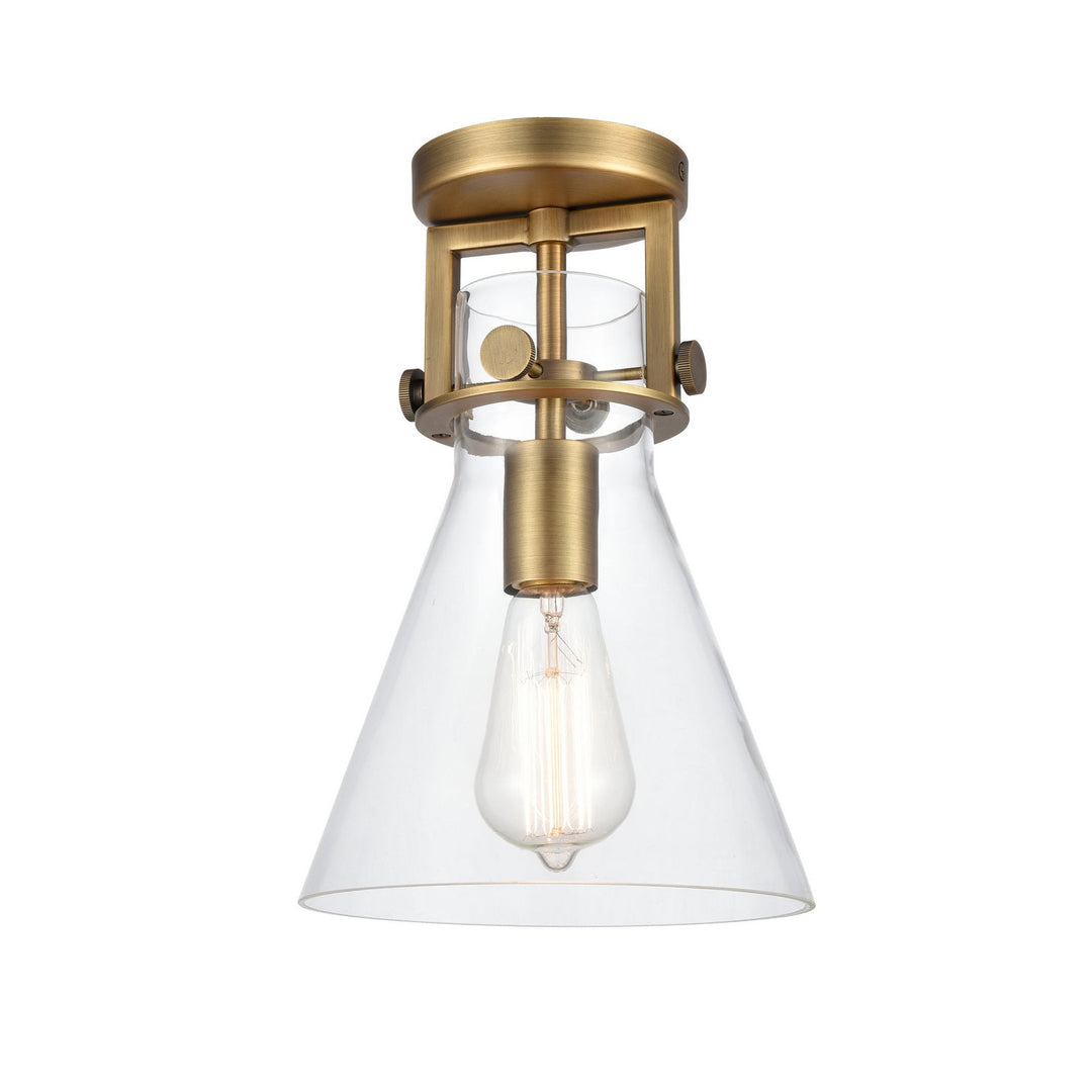 Innovations Newton 411-1F-BB-8CL Ceiling Light - Brushed Brass
