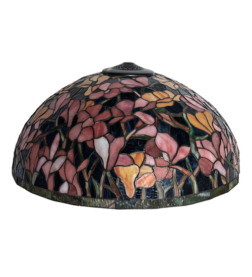 Meyda Tiffany Lighting 10349 Tiffany Magnolia Shade Lamp Shade Multicolored