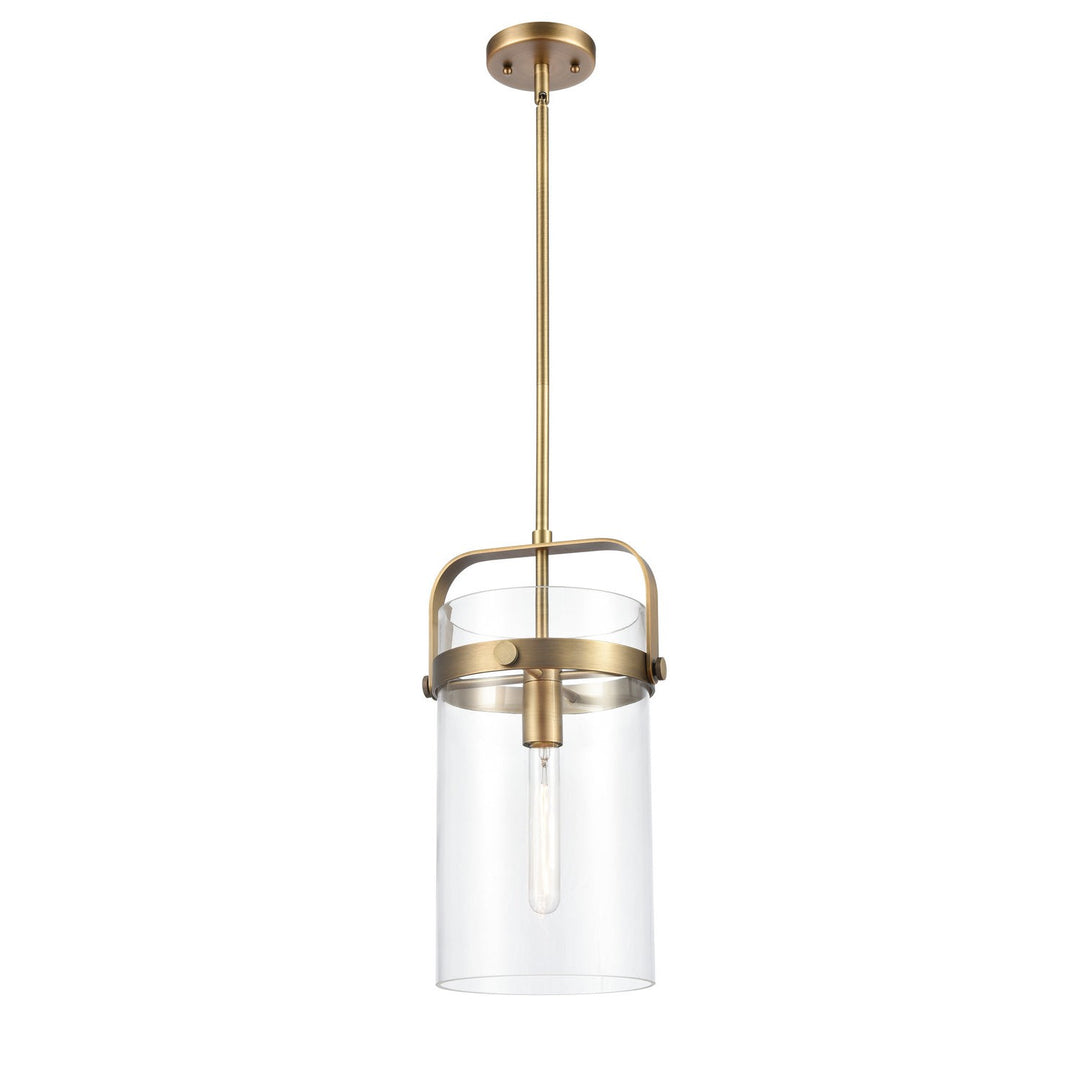 Innovations Restoration 413-1S-BB-8CL Pendant Light - Brushed Brass
