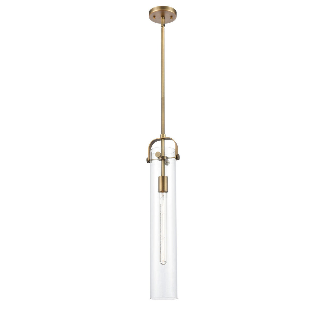Innovations Restoration 413-1S-BB-4CL Pendant Light - Brushed Brass
