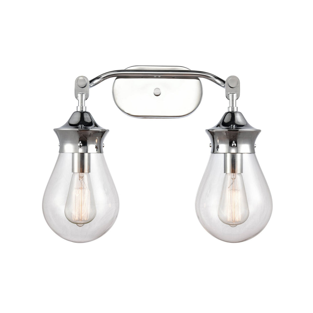 Innovations 414-2W-PC-6CL Bath Vanity Light 19 in. wide - Polished Chrome