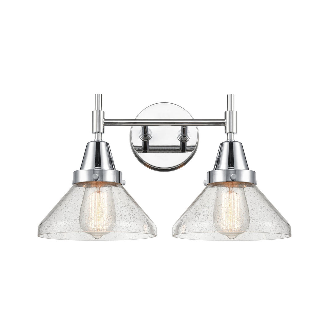 Innovations 447-2W-PC-SDY Bath Vanity Light 17 in. wide - Polished Chrome