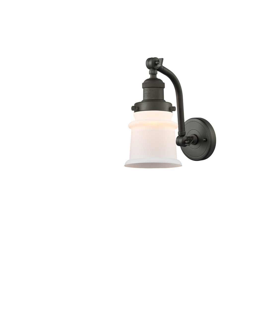 Innovations Franklin Restoration 515-1W-OB-G181S-LED Wall Sconce Light - Oil Rubbed Bronze