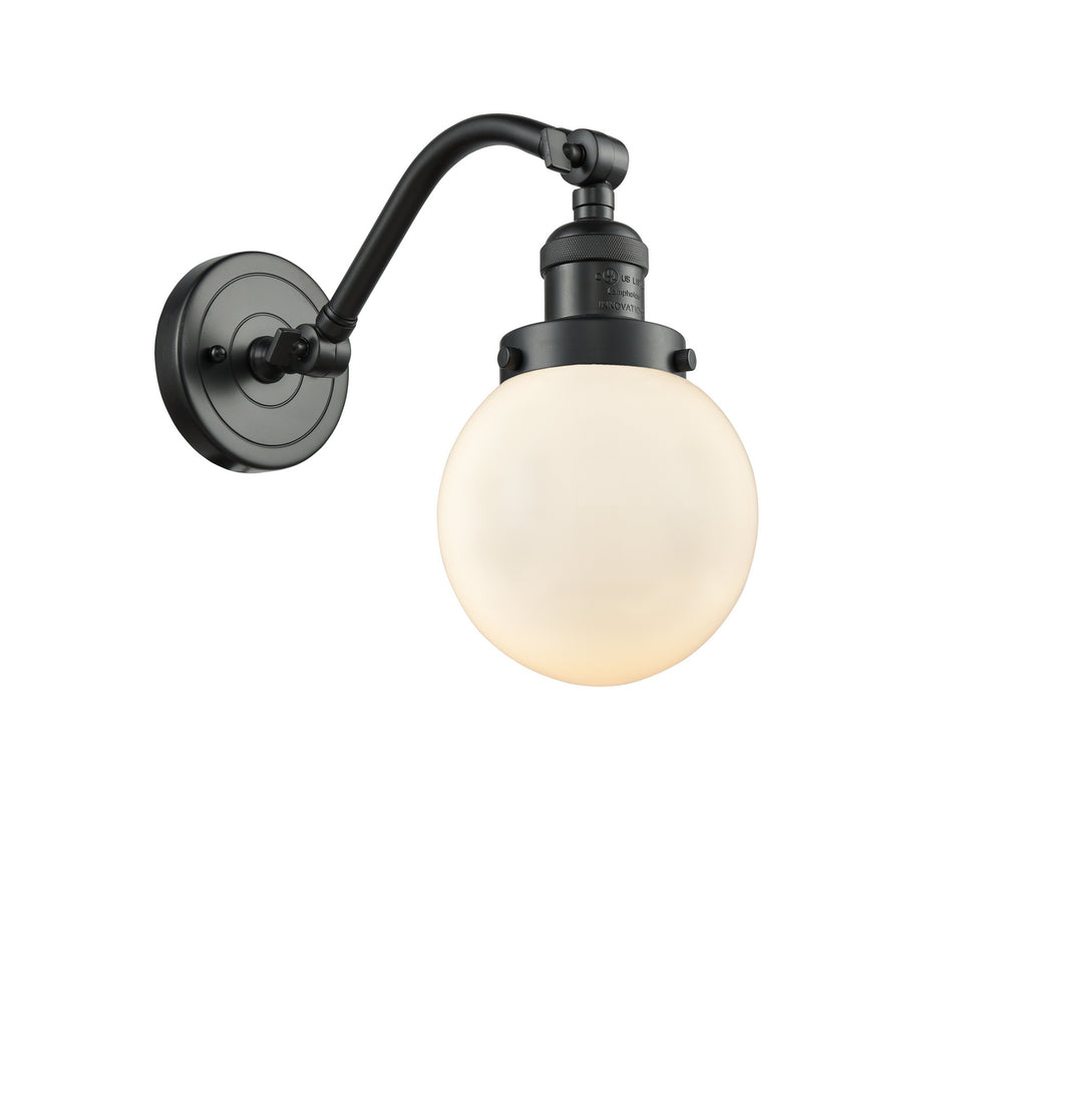 Innovations Franklin Restoration 515-1W-OB-G201-6 Wall Sconce Light - Oil Rubbed Bronze