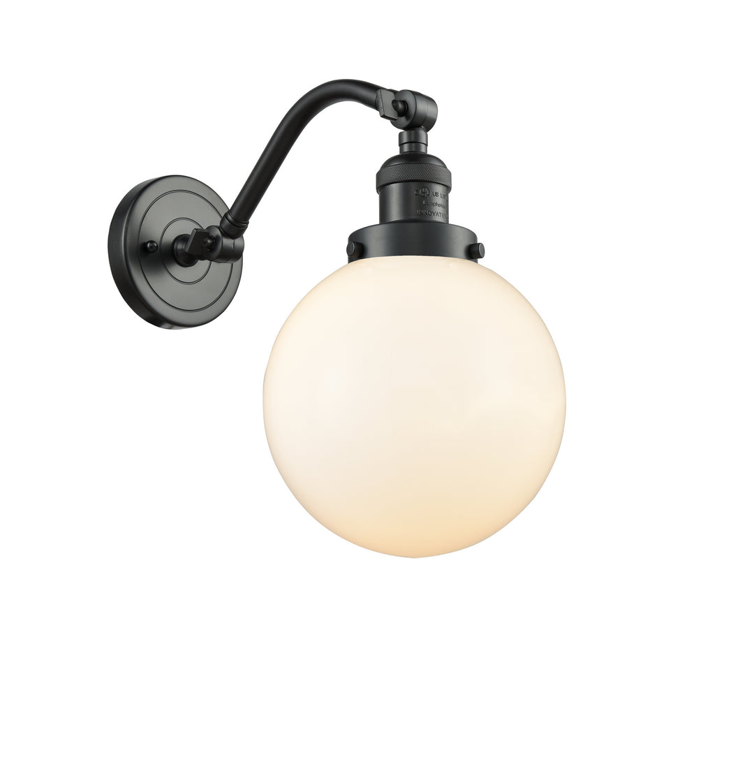 Innovations Franklin Restoration 515-1W-OB-G201-8 Wall Sconce Light - Oil Rubbed Bronze