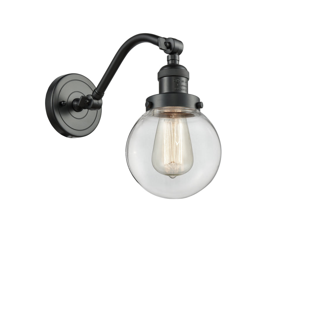 Innovations Franklin Restoration 515-1W-OB-G202-6 Wall Sconce Light - Oil Rubbed Bronze