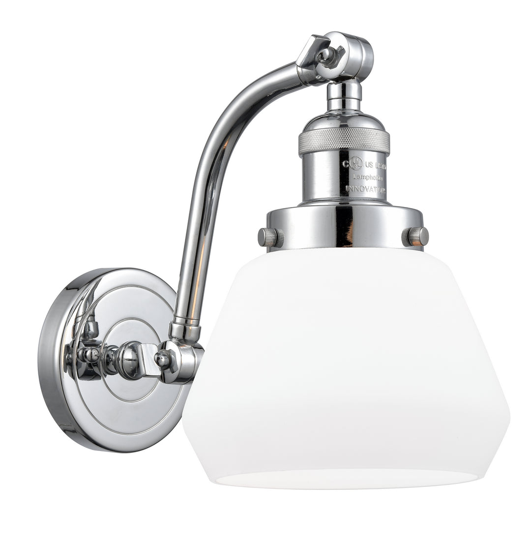 Innovations Franklin Restoration 515-1W-PC-G171 Wall Sconce Light - Polished Chrome