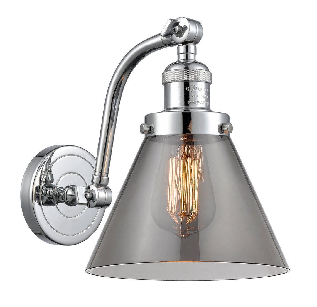 Innovations Franklin Restoration 515-1W-PC-G43-LED Wall Sconce Light - Polished Chrome