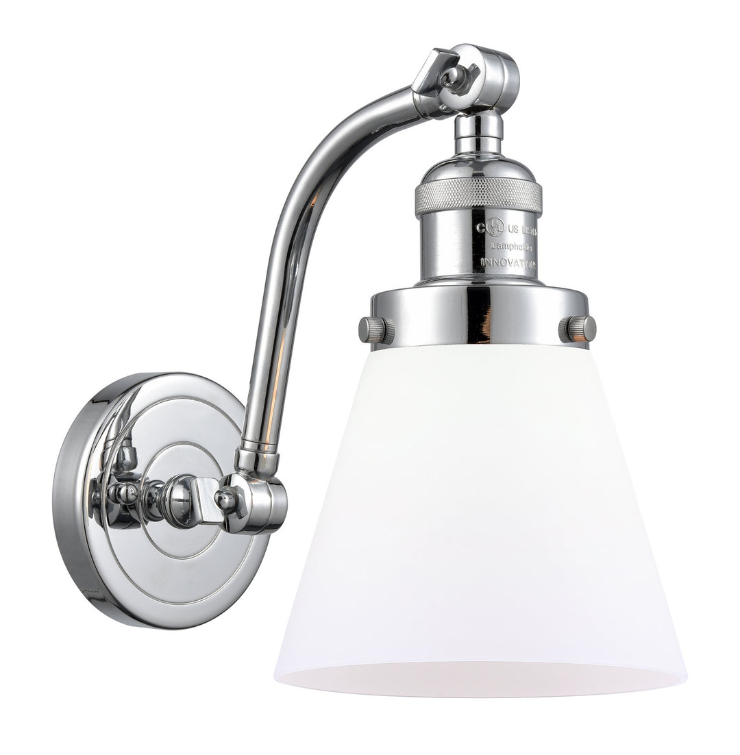 Innovations Franklin Restoration 515-1W-PC-G61 Wall Sconce Light - Polished Chrome