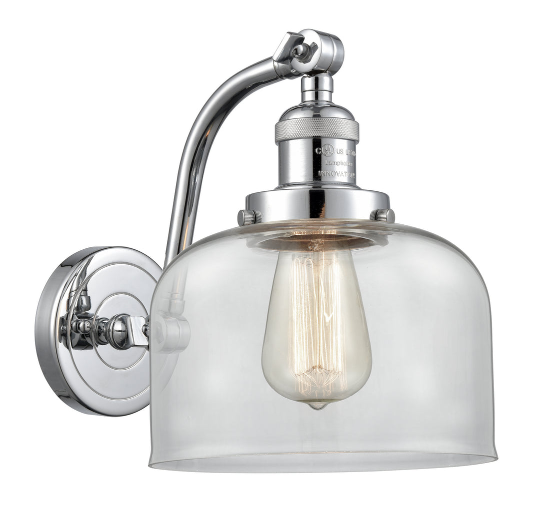 Innovations Franklin Restoration 515-1W-PC-G72 Wall Sconce Light - Polished Chrome