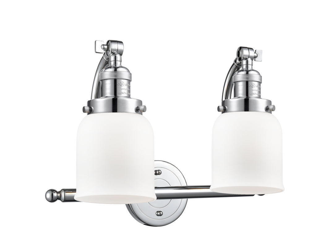 Innovations Franklin Restoration 515-2W-PC-G51 Bath Vanity Light 18 in. wide - Polished Chrome