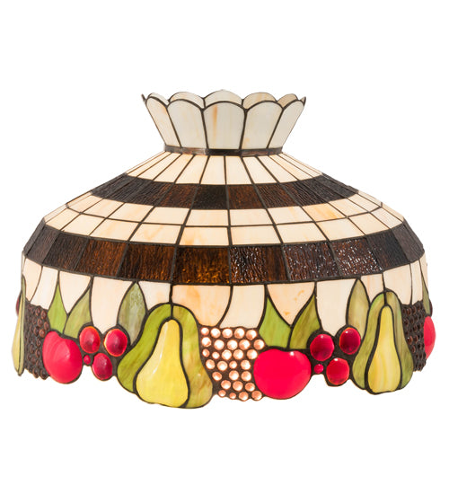 Meyda Tiffany Lighting 10360 Fruit Shade Lamp Shade Multicolored