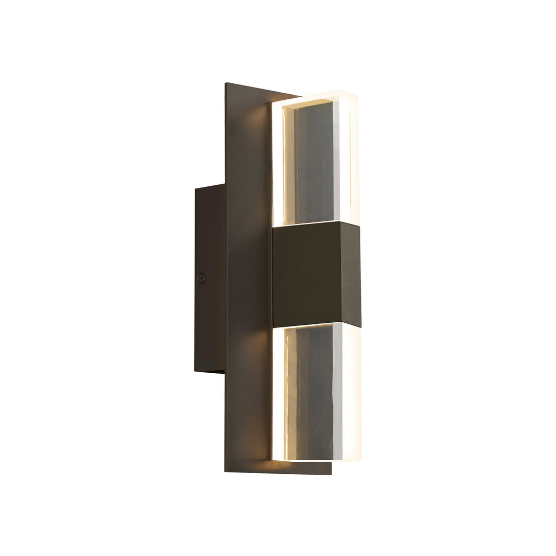 Visual Comfort Modern 700OWLYT83012DZUNVSLF Lyft Led Outdoor Wall Lantern Outdoor Bronze / Dark